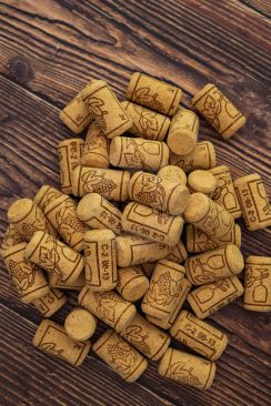 Collection Of Wine Corks